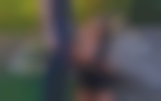 MILF Caro LPB in the garden